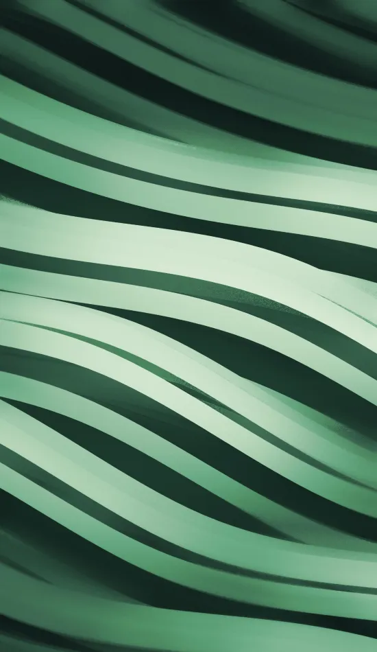 green wave abstract wallpaper