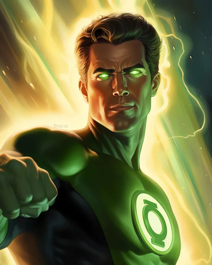 green lantern art wallpaper