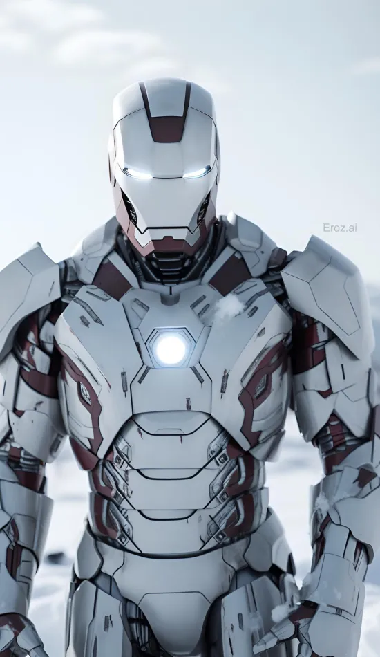 thumb for White Ironman Xs Wallpaper