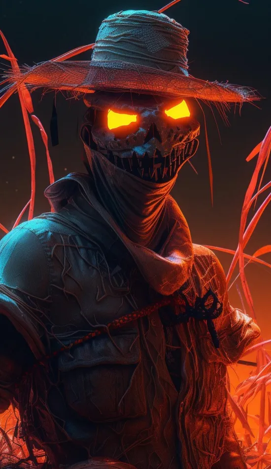 scarecrow iphone xs wallpaper