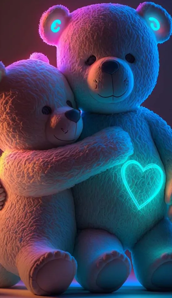 teddy bear love wallpaper