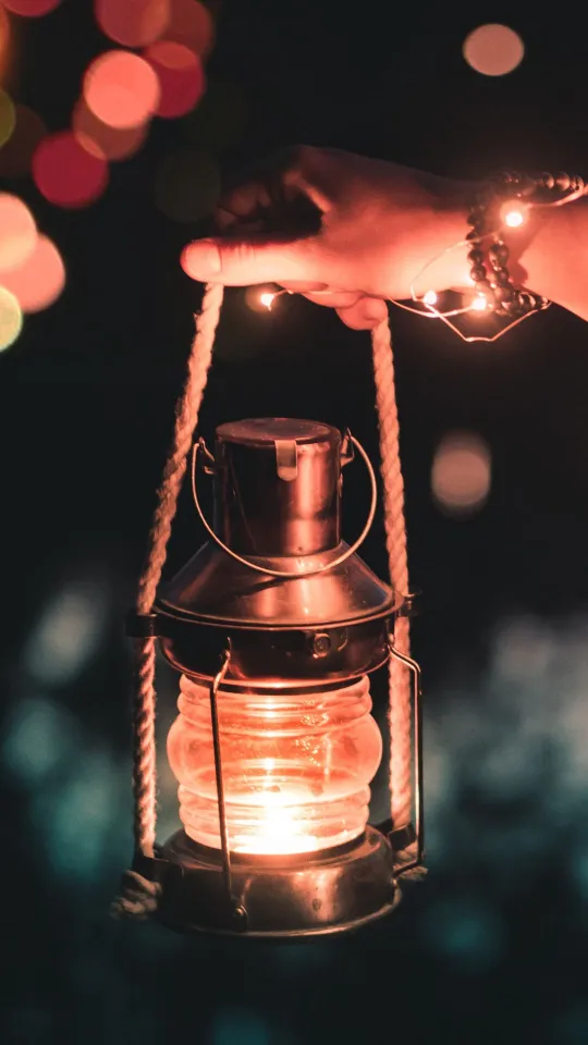 thumb for Lantern Lamp Light Wallpaper