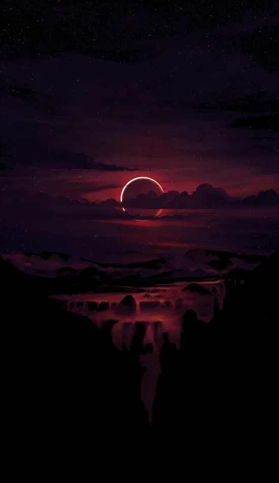 thumb for Midnight Eclipse Wallpaper
