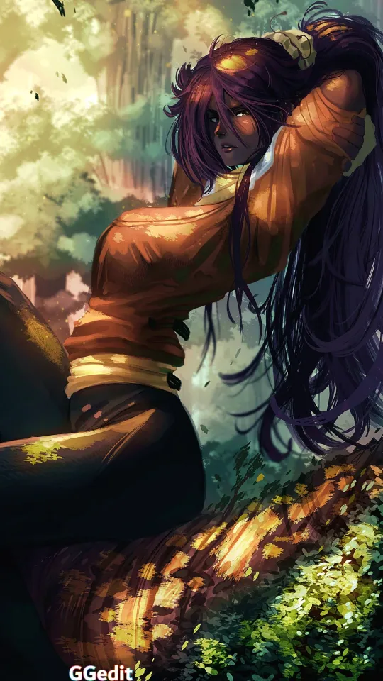 yoruichi shihōin full hd wallpaper