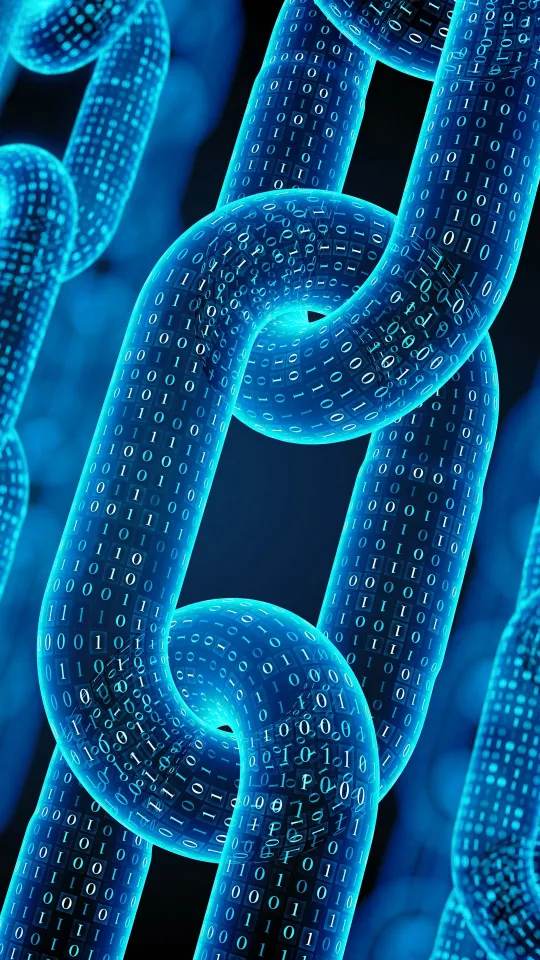 chain matrix numbers neon wallpaper