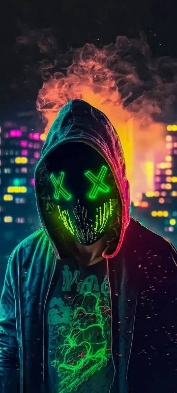 thumb for Cool Hoodie Mask Wallpaper