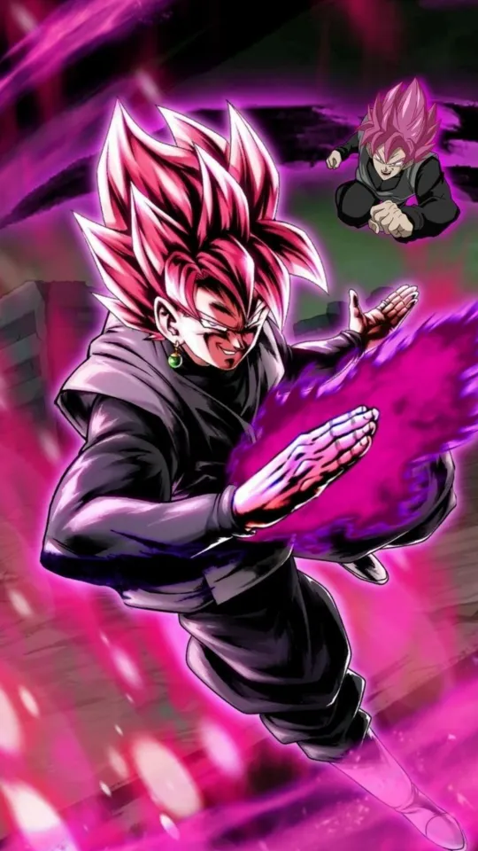 thumb for Super Saiyan Rosé Goku Black Phone Wallpaper