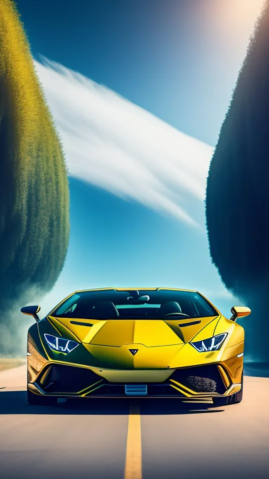 thumb for Yellow Lamborghini Image For Wallpaper