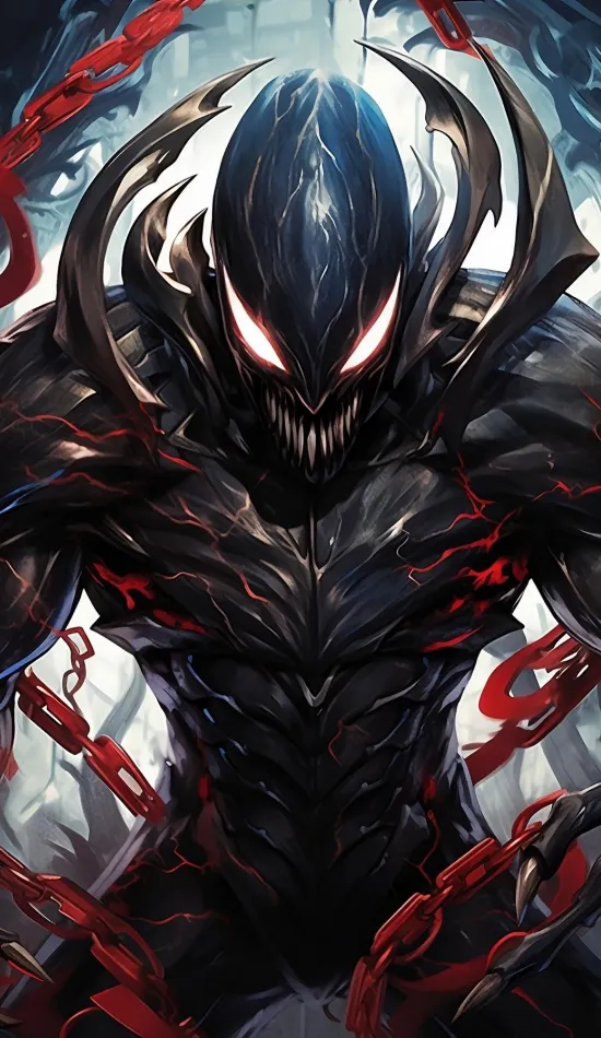 thumb for Muscular Venom Ai Generated Wallpaper