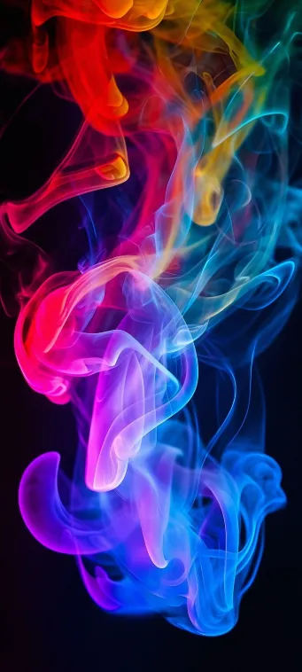 coloured smoke wallpaper