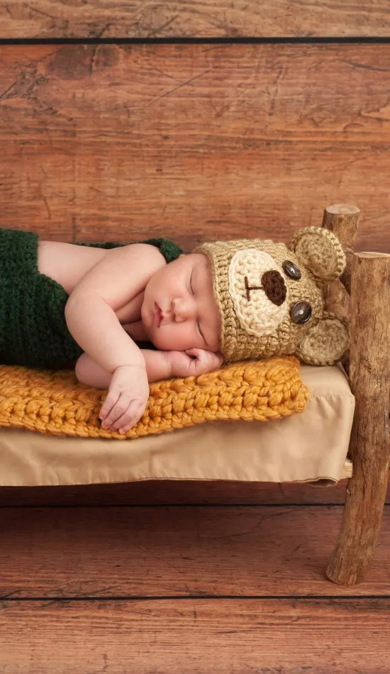 cute baby sleeping wallpaper