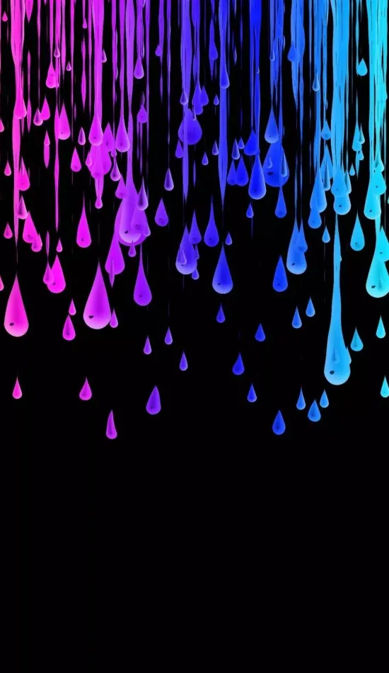 Colored Drops Wallpapers
