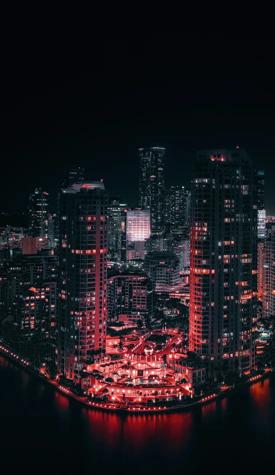 city lights at night wallpaper