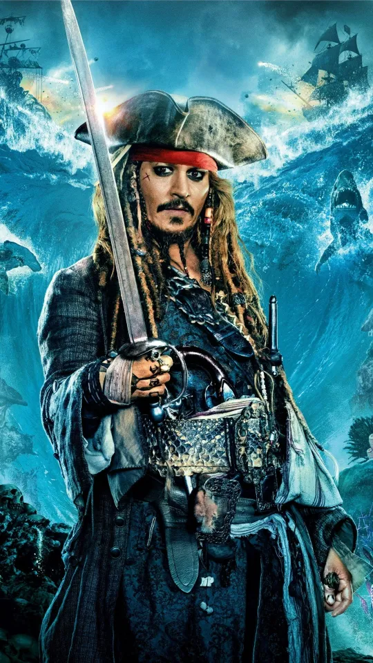 thumb for Captain Jack Sparrow Mobile Wallpaper