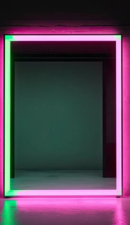neon frame cool wallpaper