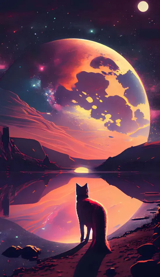 thumb for Cat On Mars Wallpaper