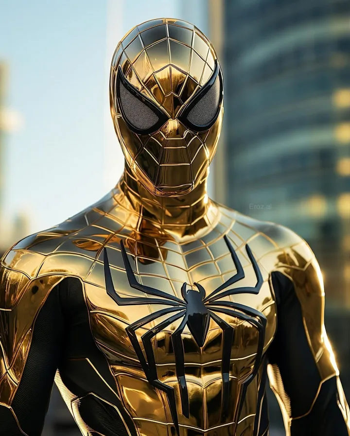 thumb for Gold Dress Spiderman Wallpaper