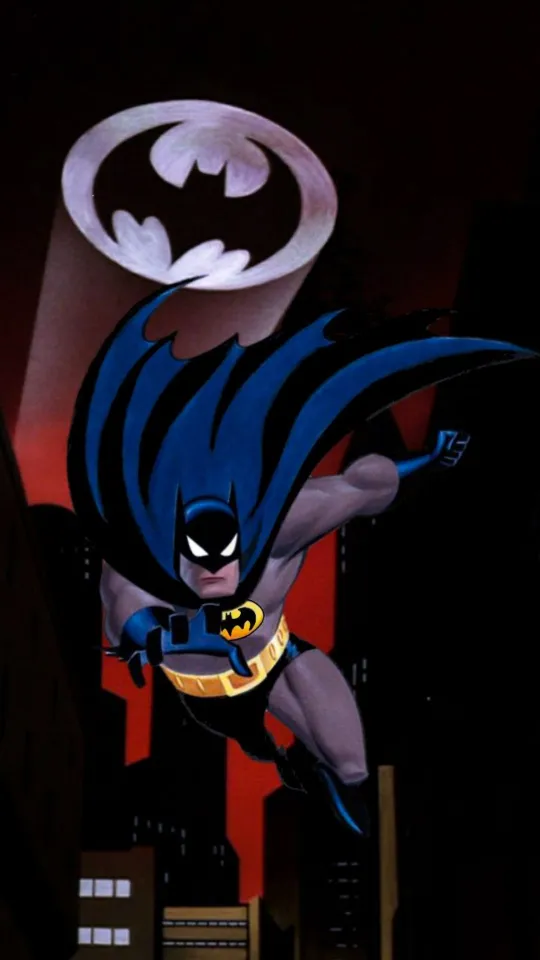 batman cartoon iphone wallpaper
