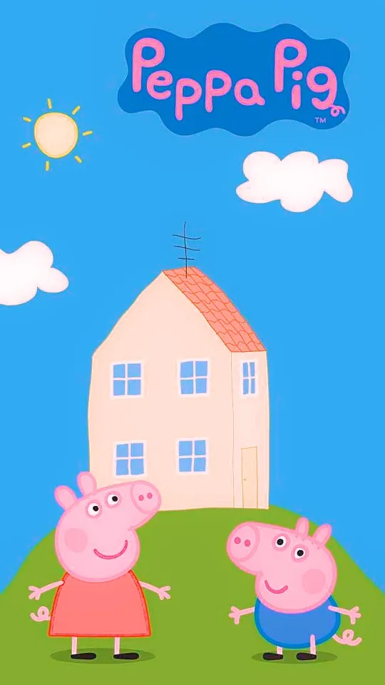 thumb for Peppa Pig House Image For Wallpaper