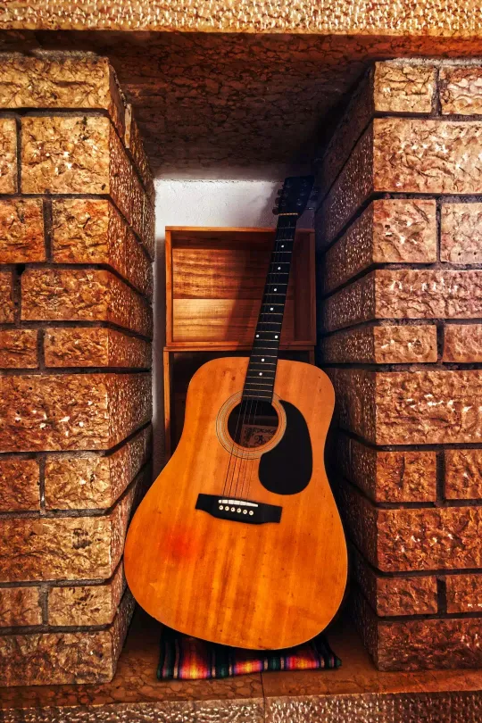 the acoustic guitar wallpaper