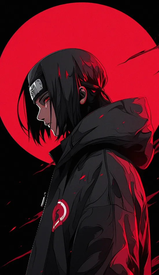 thumb for Itachi Uchiha Coolest Black Dark Wallpaper