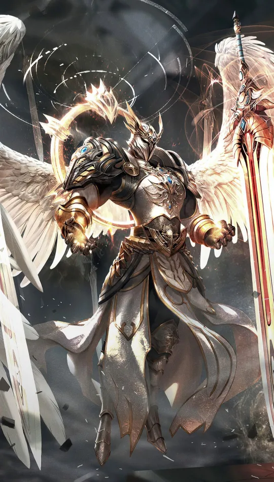 angel warrior hd wallpaper
