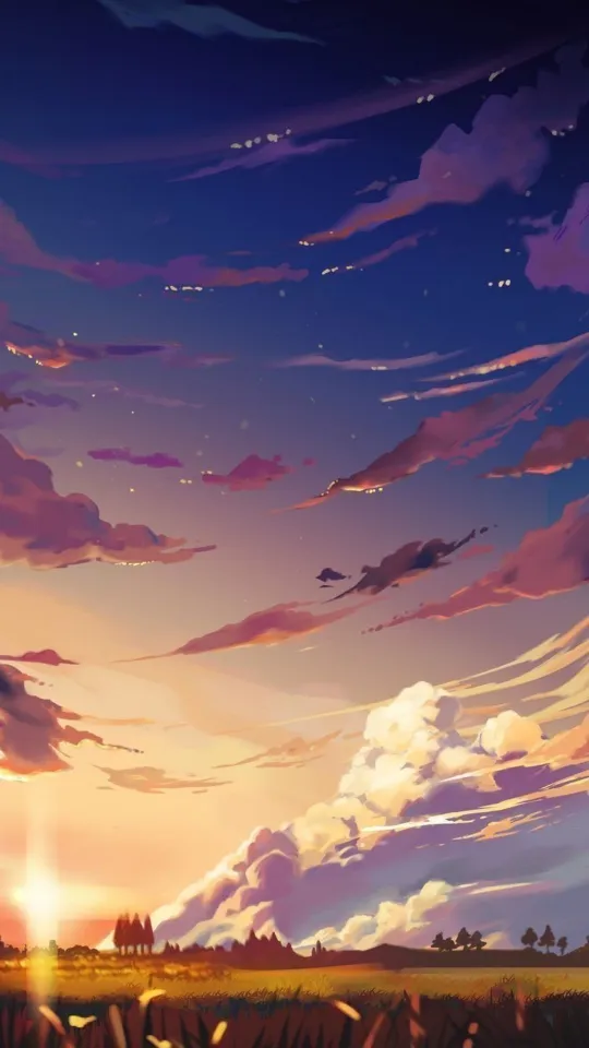 4k anime landscape wallpaper