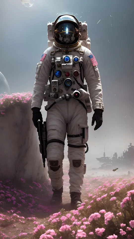 astronaut hd wallpaper