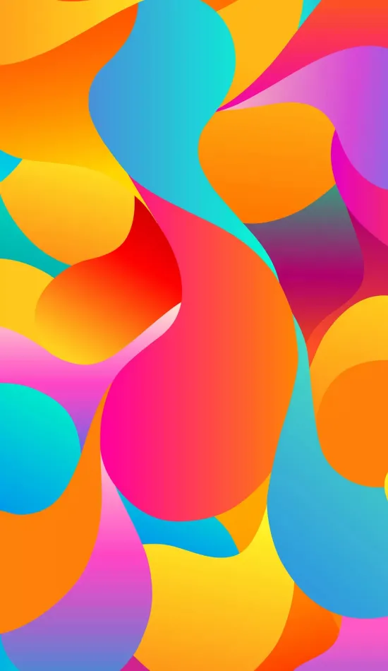 Abstract Colours Rainbow Wallpapers