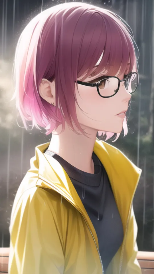 anime girl short hair image for wallpaper