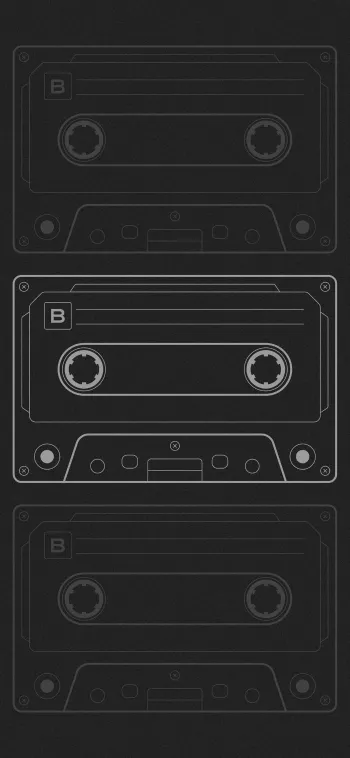 tape cassette white wallpaper