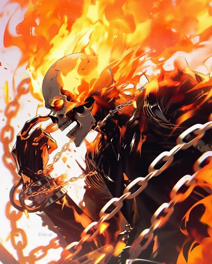 ghost rider iphone xs wallpaper