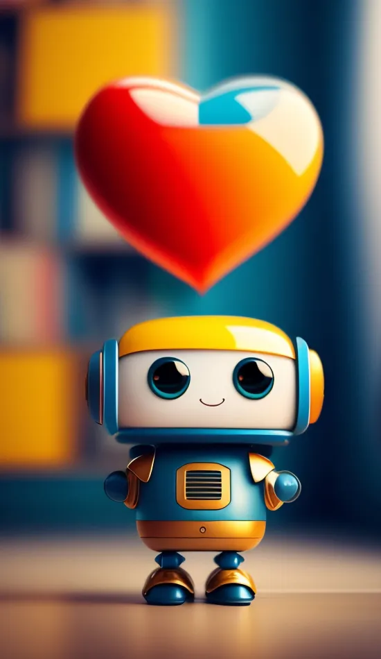 thumb for Cute Robot Toy Wallpaper