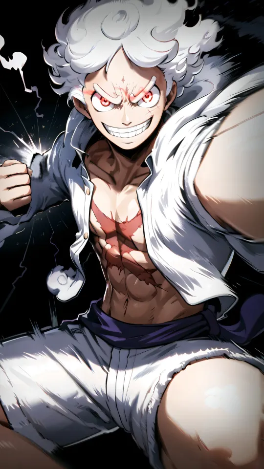 thumb for Gear 5 Luffy Iphone Wallpaper