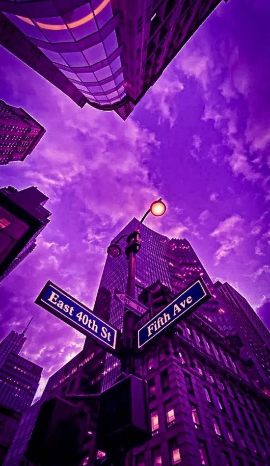 thumb for Purple Aesthetic Building Wallpapers