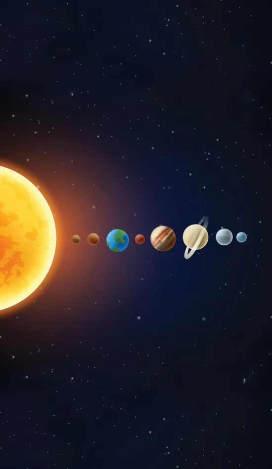 planet solar system wallpaper