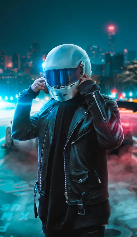 motorcycle helmet guy wallpaper