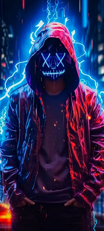 cool scary mask wallpaper