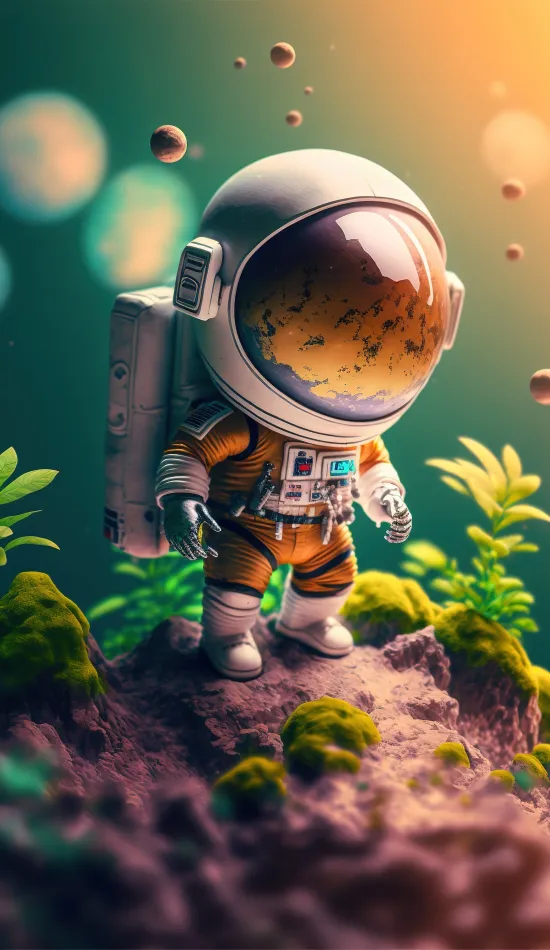 thumb for Cute Astronout Wallpaper