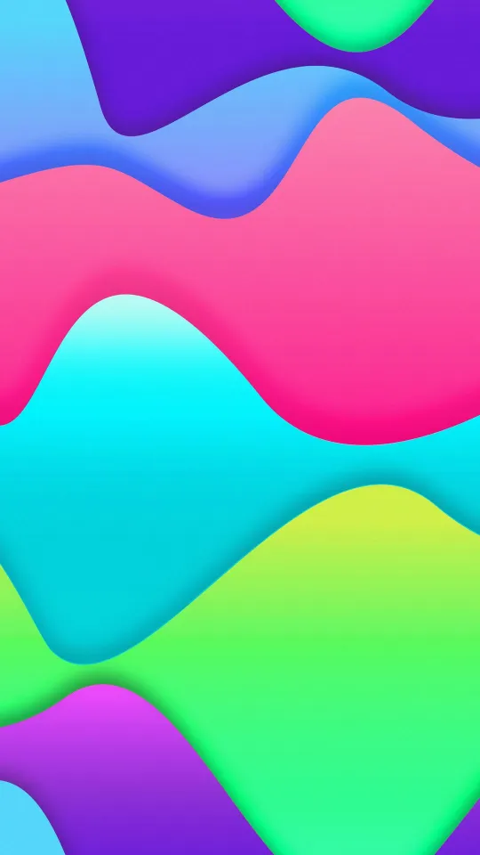 thumb for Lines Wavy Colorful Wallpaper