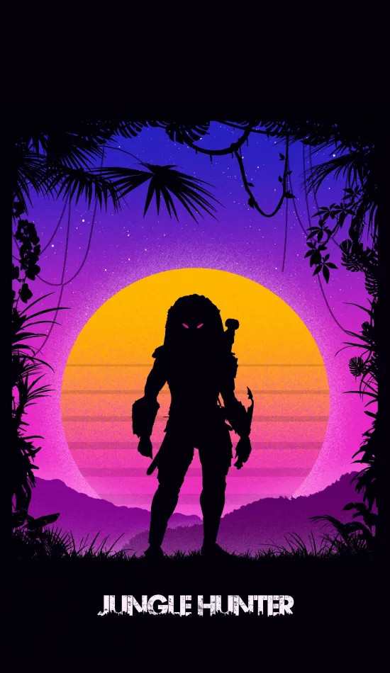 jungle hunter dark wallpaper