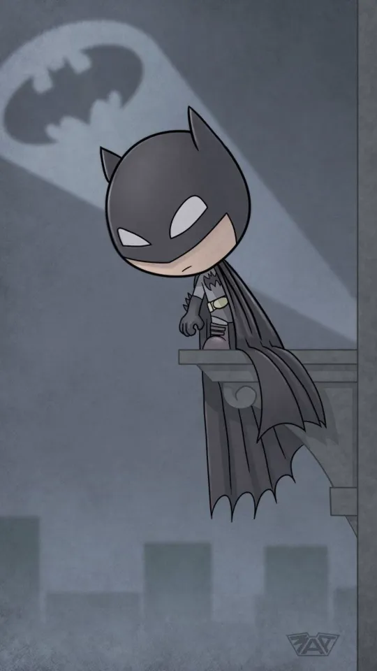 batman cartoon home screen wallpaper