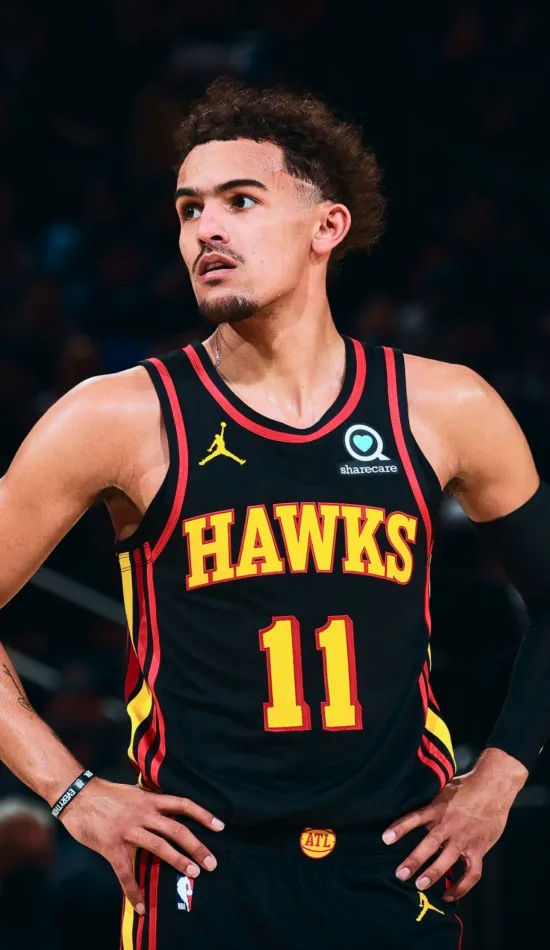 trae young iphone wallpaper