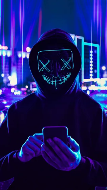 thumb for Cool Anonymous Man Wallpaper