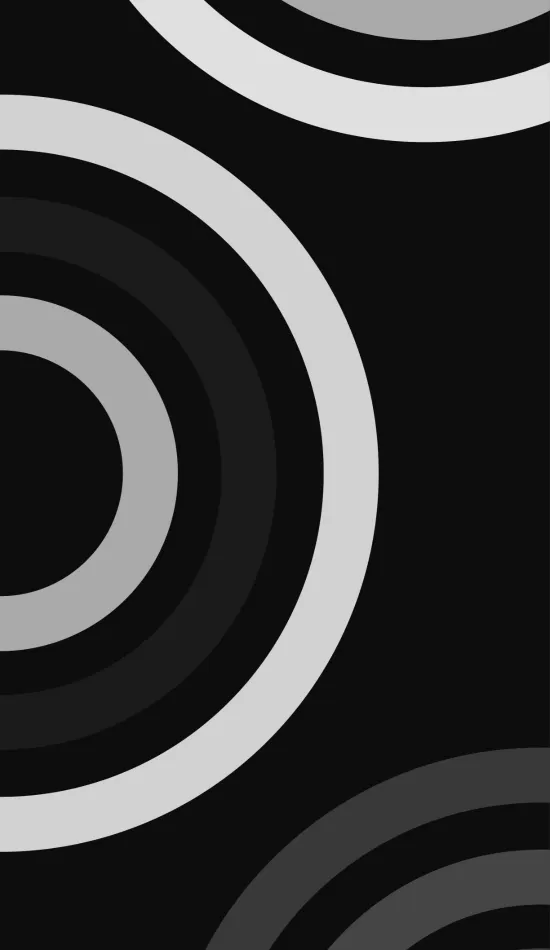 thumb for Black And White Circle Wallpaper