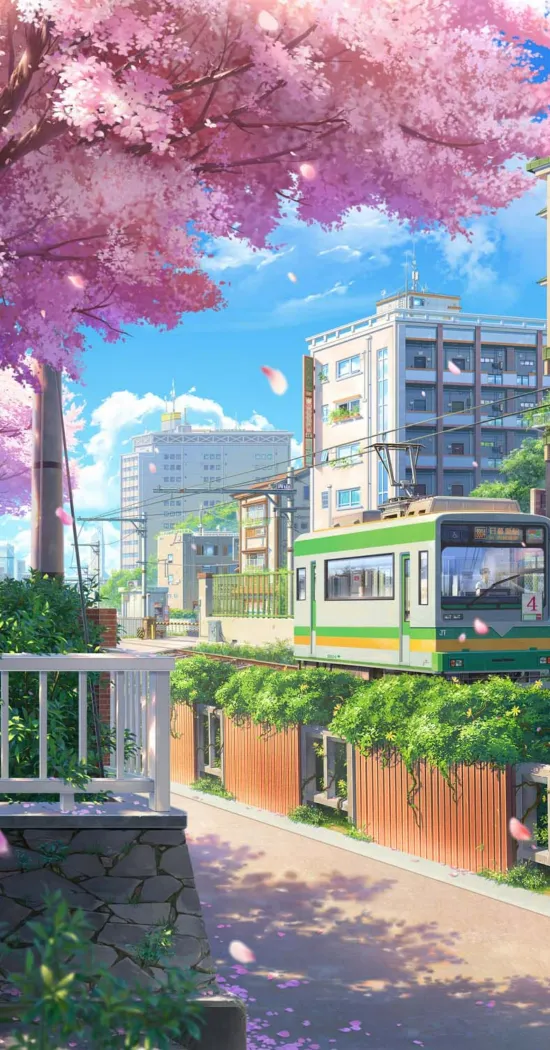 thumb for Anime City Lock Screen Wallpaper
