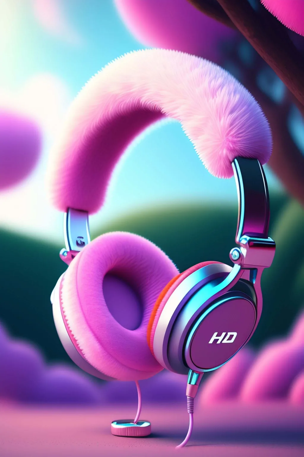 thumb for Girl Headphone Wallpaper