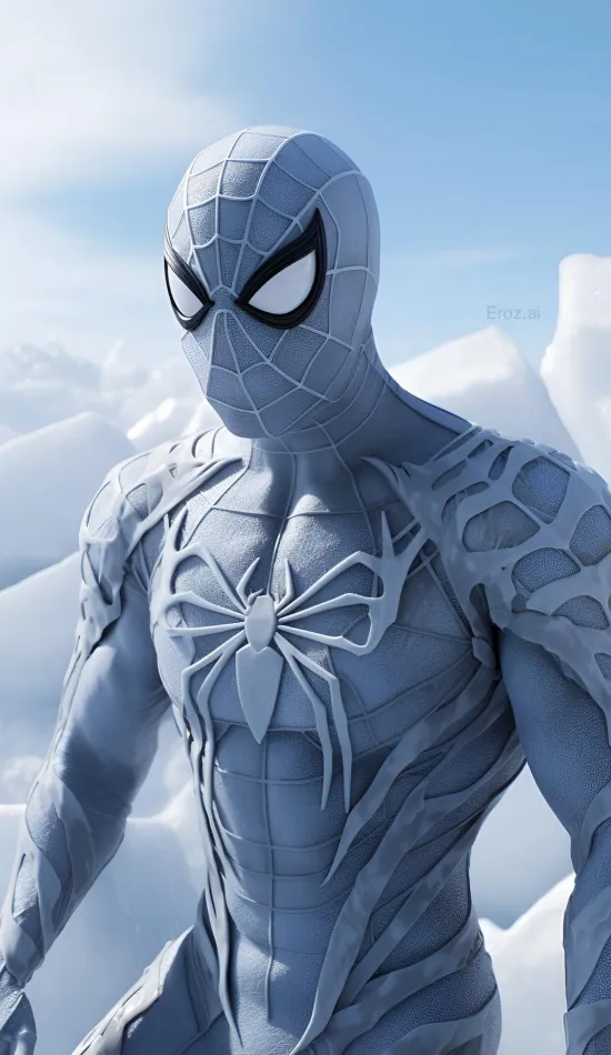 thumb for White Spider Man Cool Wallpaper