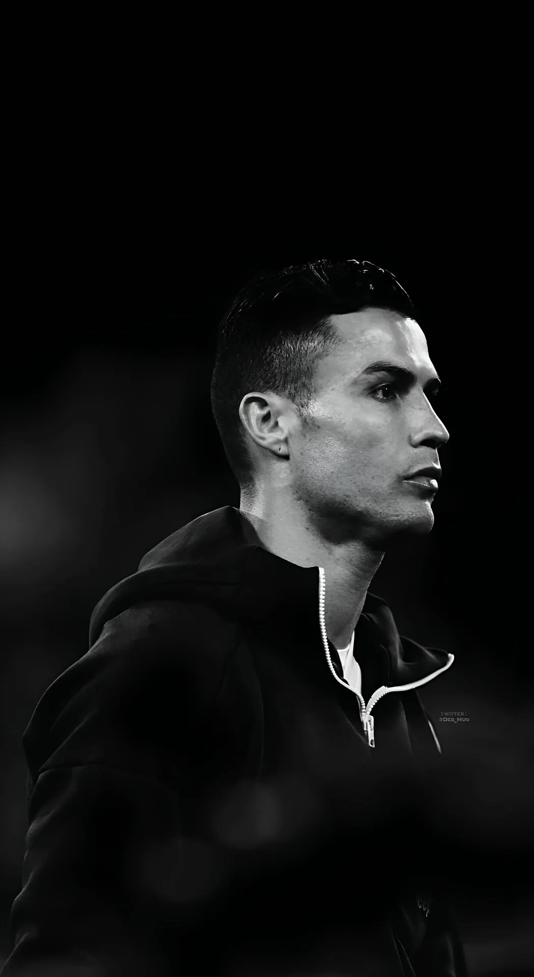 thumb for Cristiano Ronaldo Black And White Wallpaper