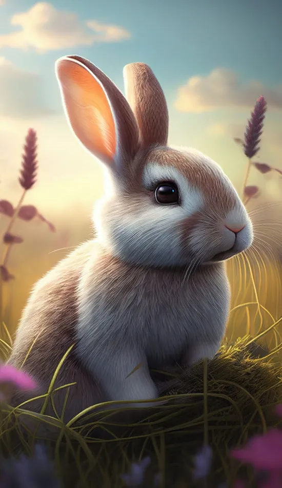 thumb for Cute Rabbit Wallpaper